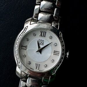 Ladies Esq Swiss watch with Diamonds